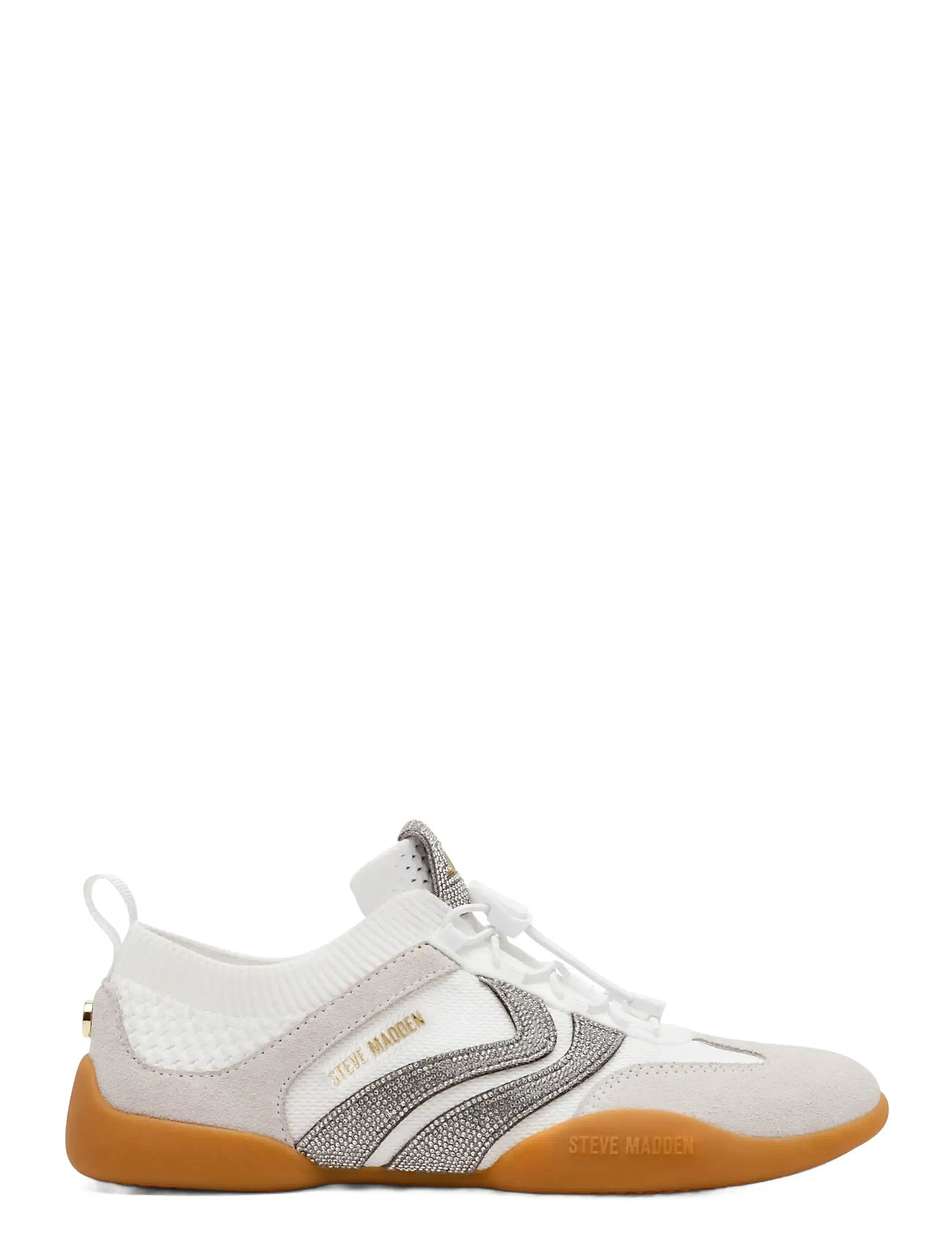 Steve Madden Biscotti-Re, 41, White, Sneakers > Sneakers Med Lav Top, Dame