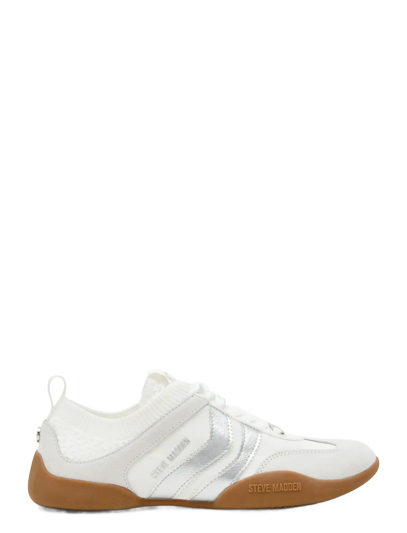 Steve Madden Biscotti-E, 41, White, Sneakers > Sneakers Med Lav Top, Dame