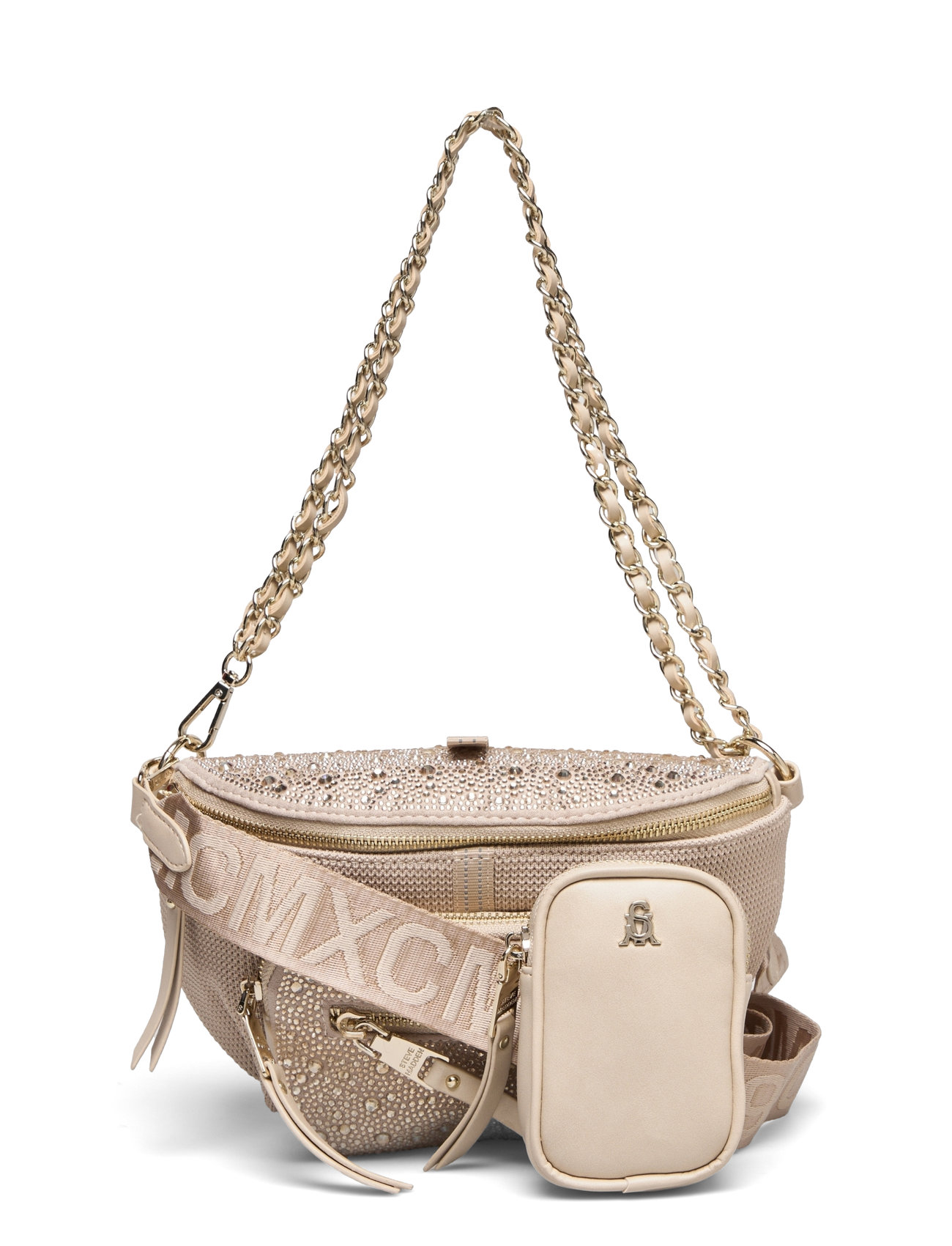 Steve Madden Bmaxima, One Size, Beige, Tasker > Små Skuldertasker-Crossbody-Tasker, Dame