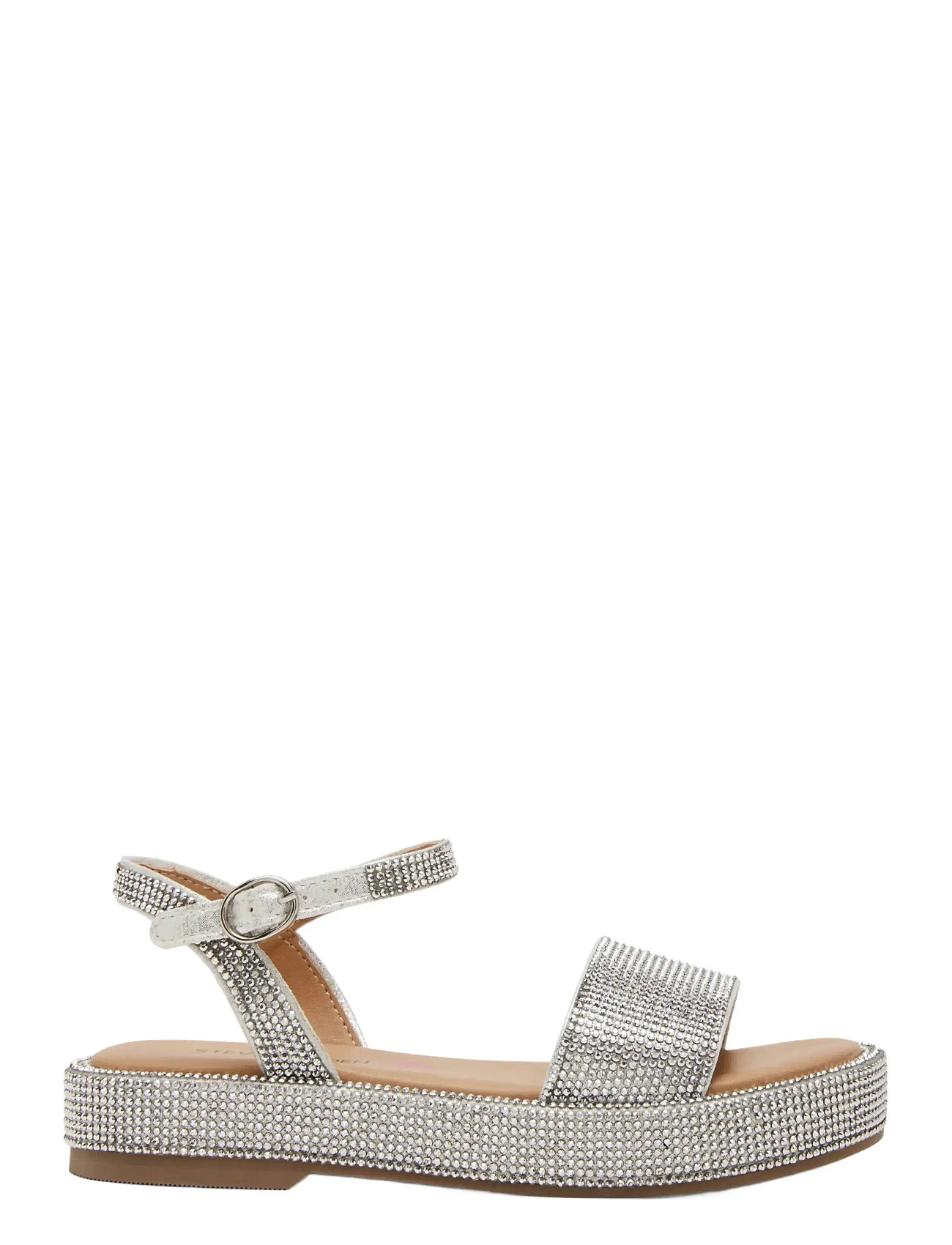 Steve Madden Jsweeter, 34, Silver, Sommersko > Sandaler, Børn