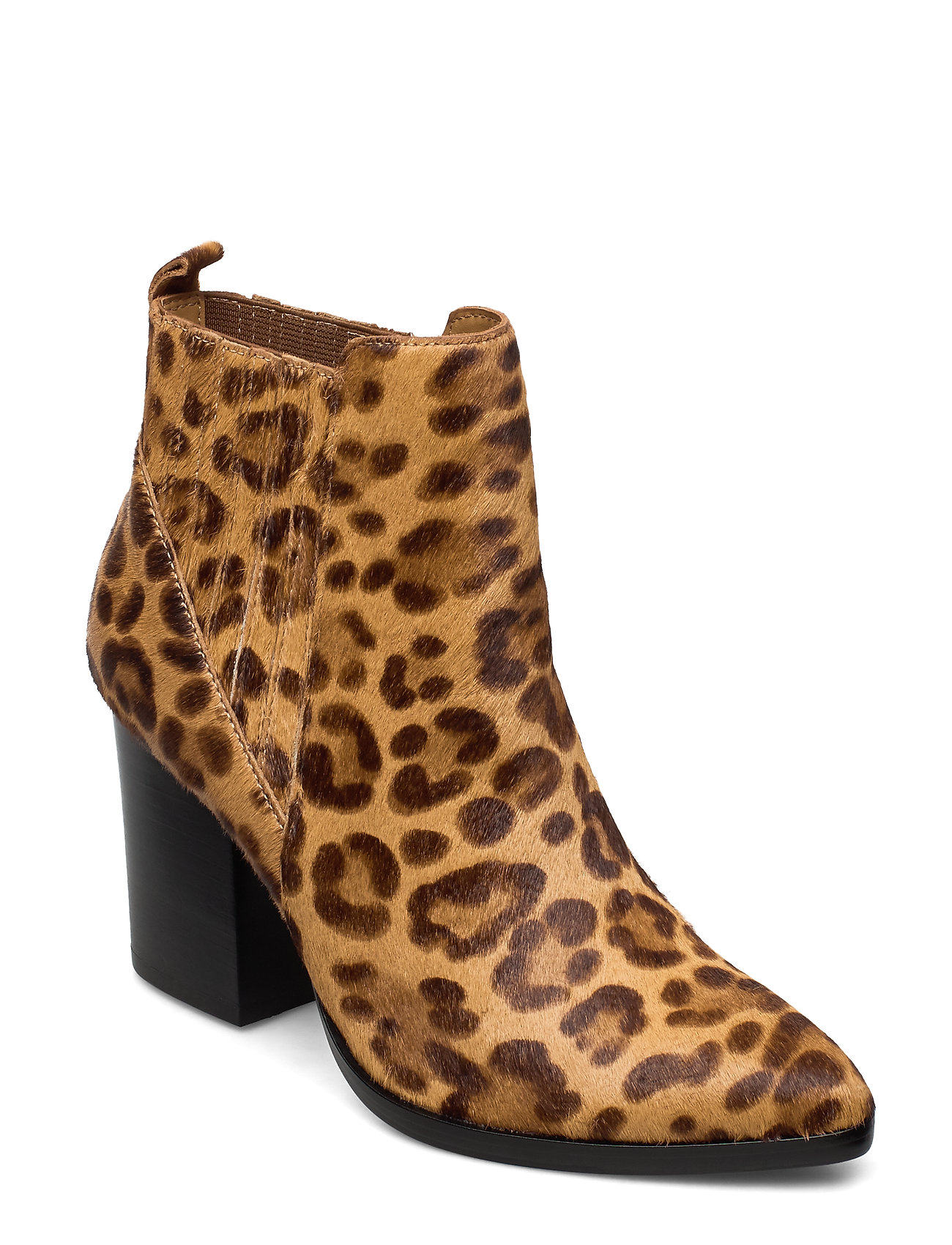 steve madden leopard booties