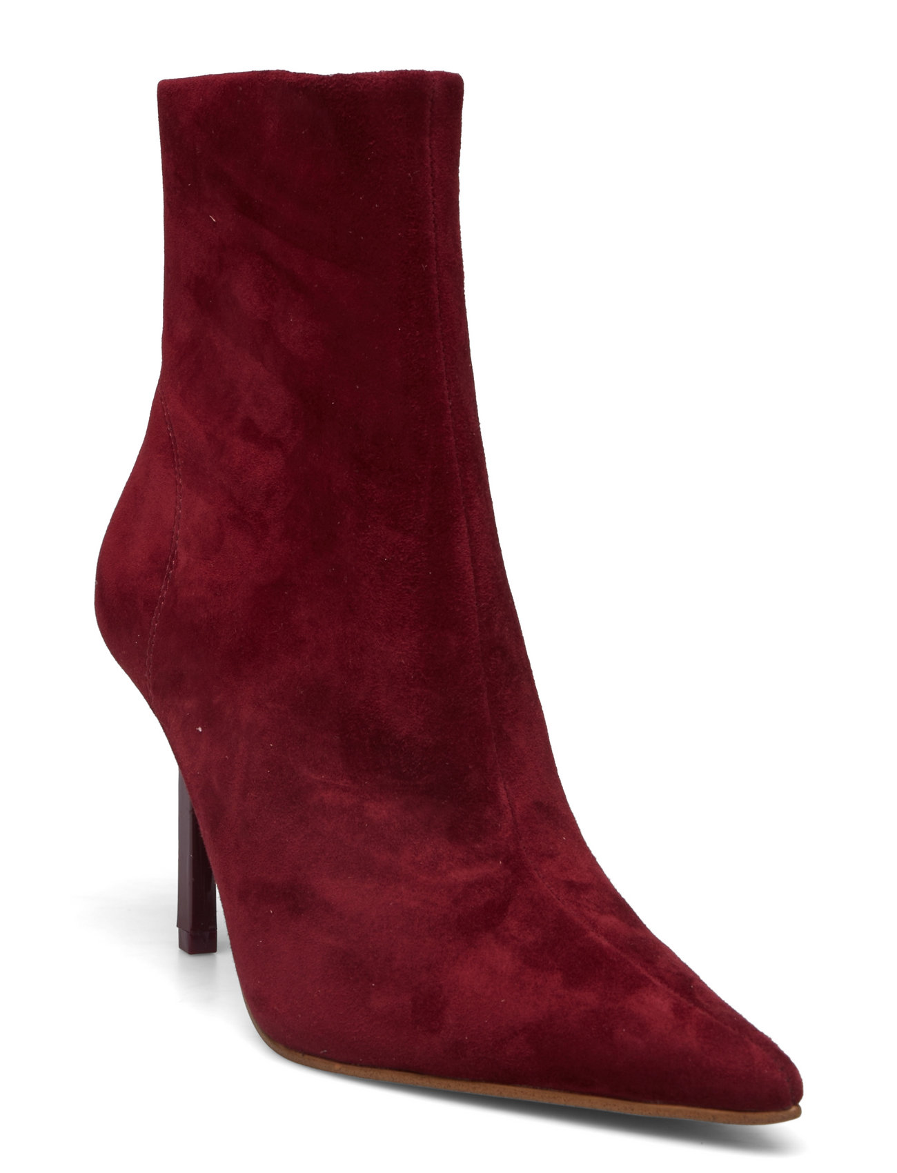 Iyanna Bootie Shoes Boots Ankle Boots Ankle Boots With Heel Burgundy Steve Madden