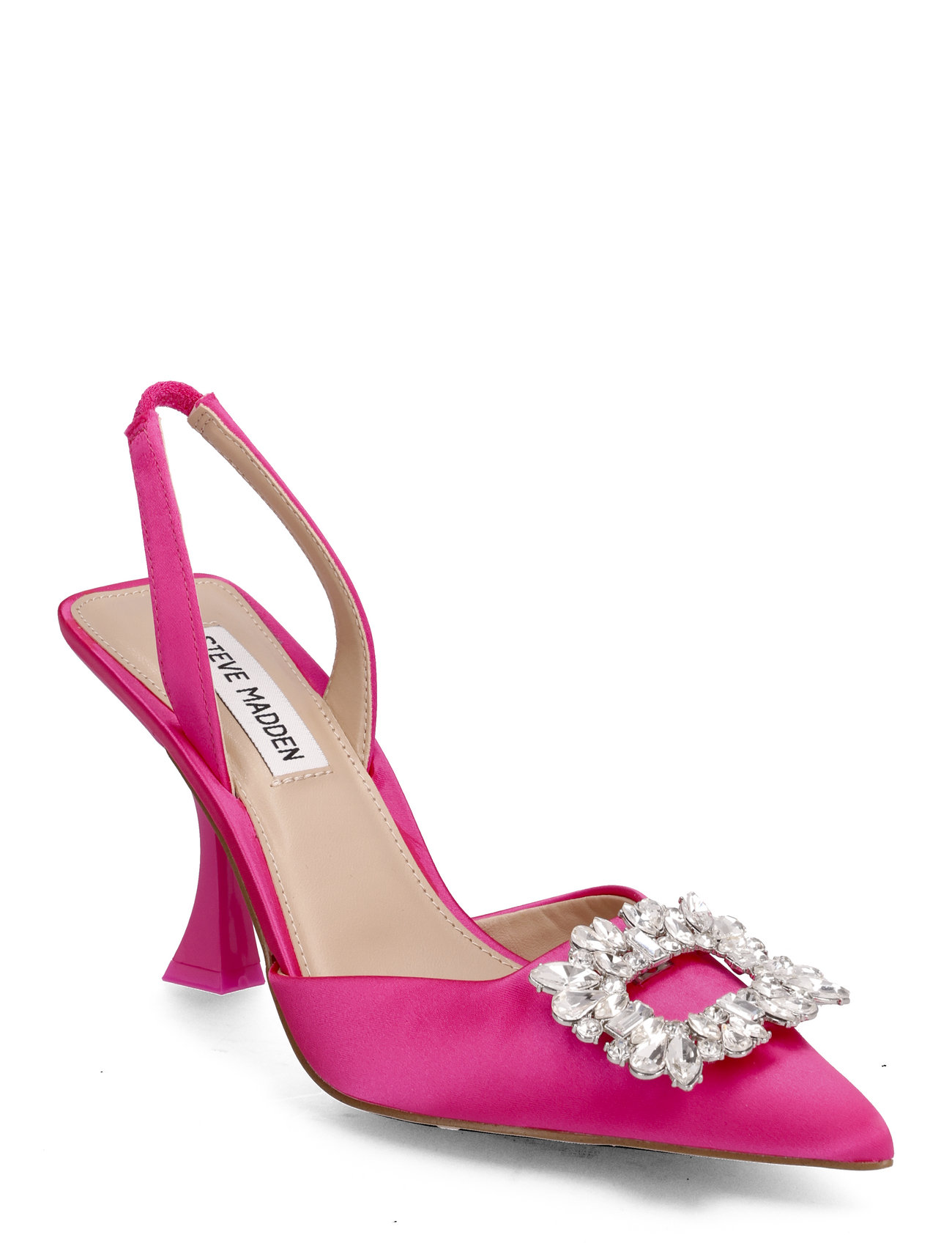 Neala Sandal Shoes Heels Pumps Sling Backs Pink Steve Madden