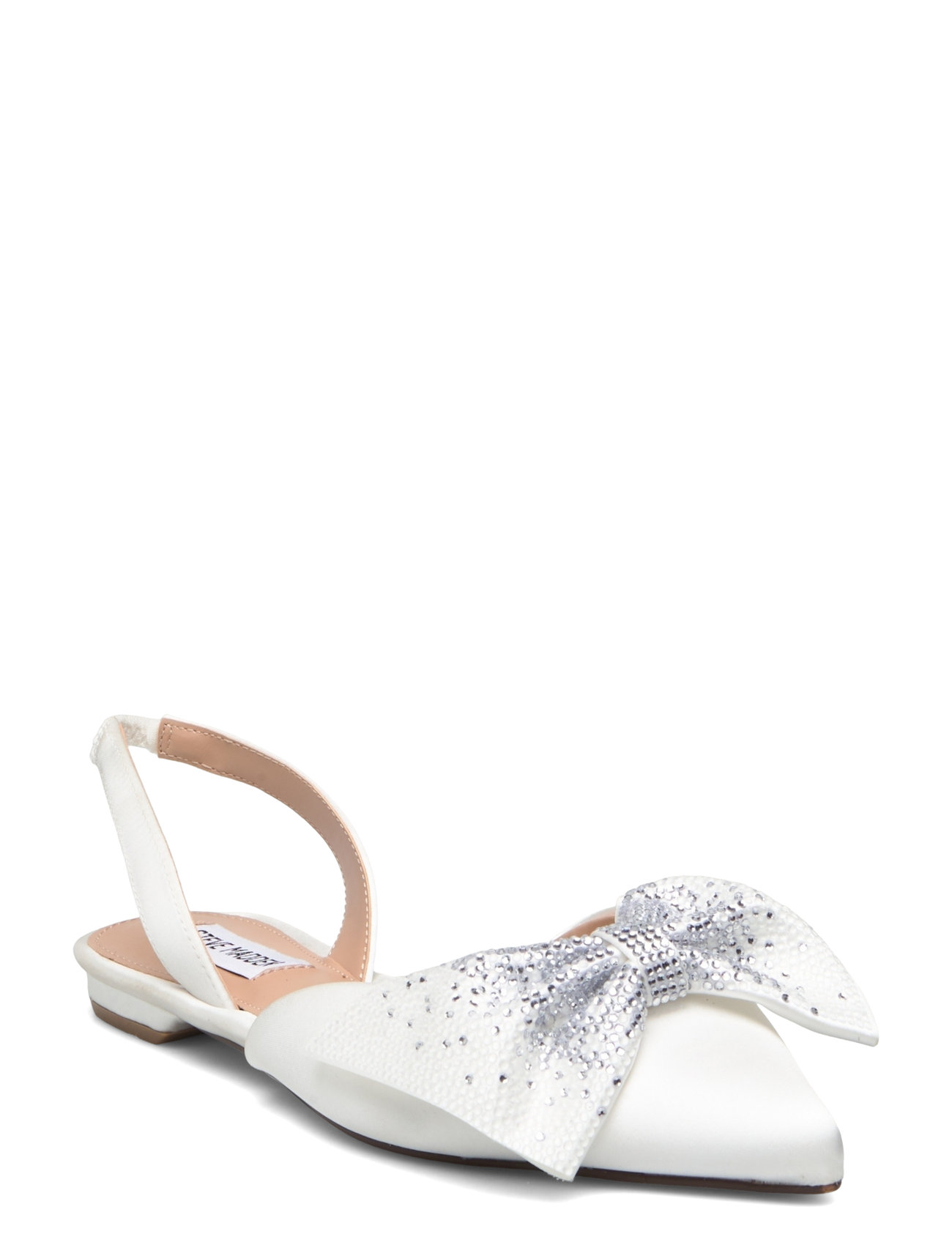 Cristel Sandal Shoes Slingbacks Flat Slingbacks White Steve Madden