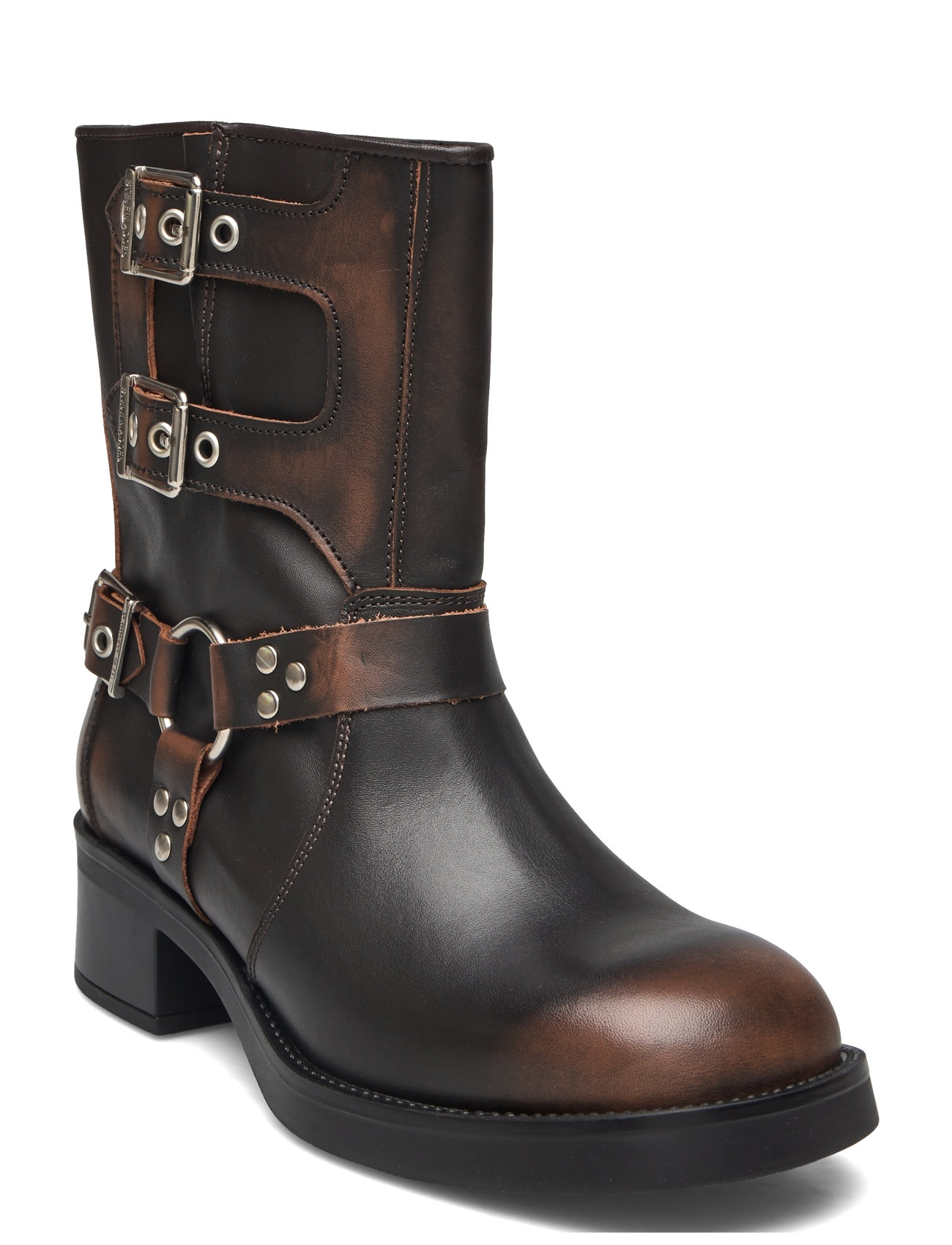 Becase Boot Shoes Boots Ankle Boots Ankle Boots With Heel Brown Steve Madden