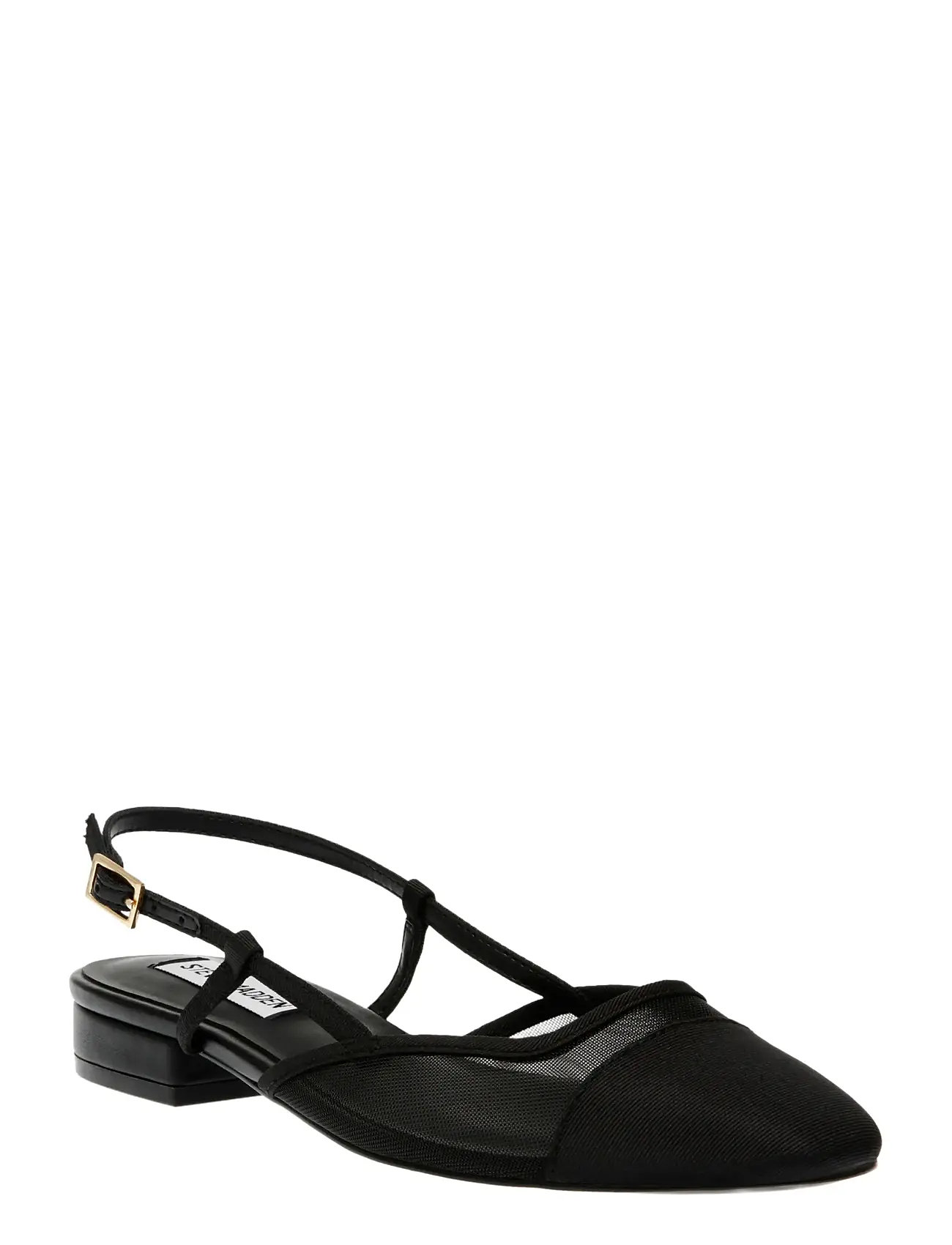 Belinda-M Shoes Slingbacks Flat Slingbacks Black Steve Madden