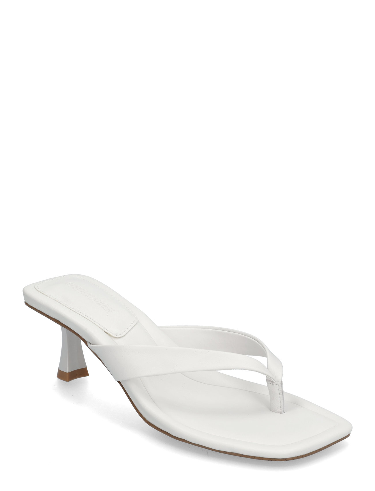 Heyley Heeled Sandals Sandal Med Hæl White Steve Madden