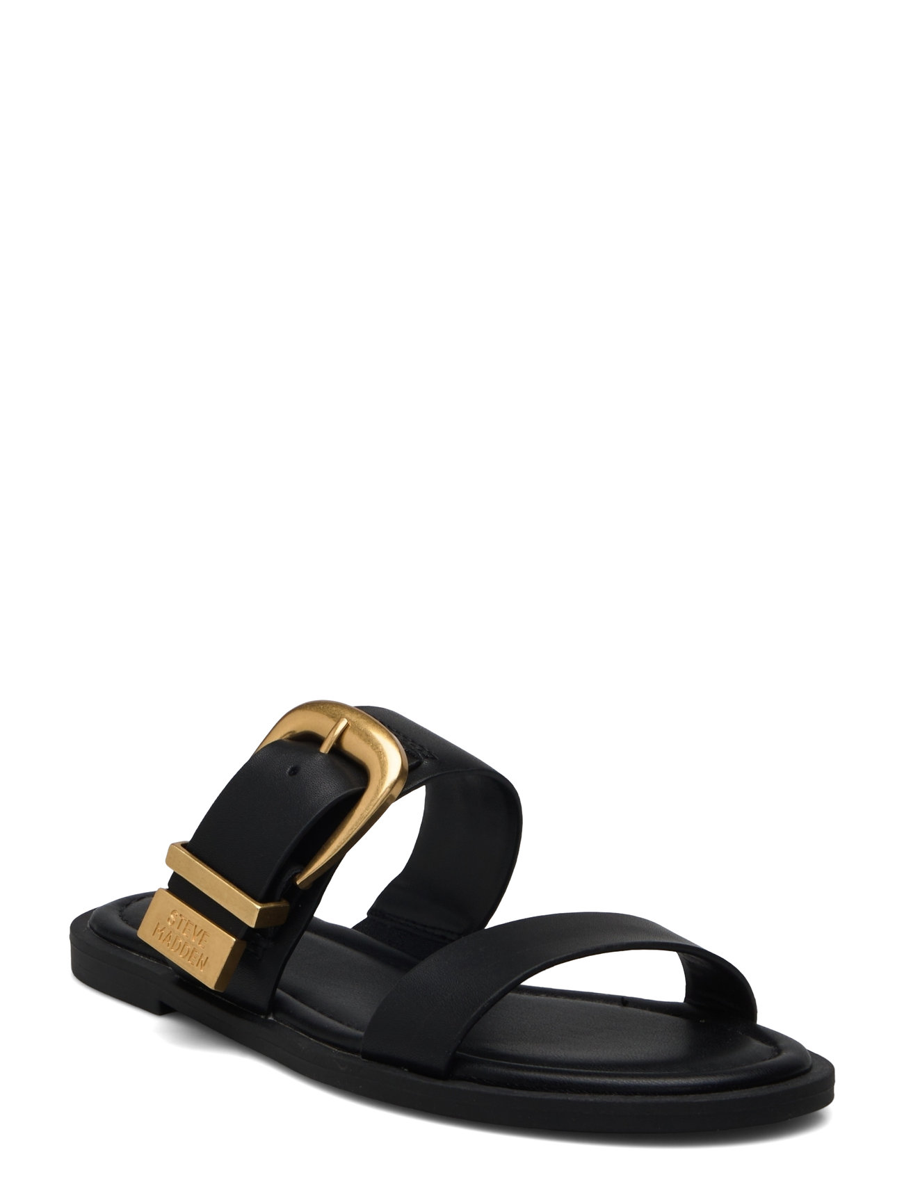 Strider-E Sandal Shoes Sandals Flat Sandals Black Steve Madden