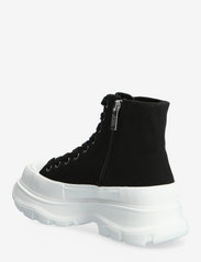Steve Madden - Kyler Sneaker - sportiska stila apavi ar paaugstinātu potītes daļu - black - 2