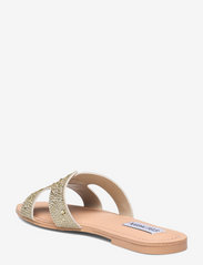 Qupid embellished flat sandals in gold | ASOS in 2020 | Gold flat sandals, Embellished flats 