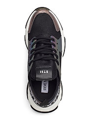 steve madden ajax black metallic