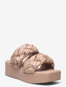 Bazaar Sandal - sandały na platformie - nude