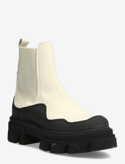 Merilyn Bootie - chelsea boots - bone leather