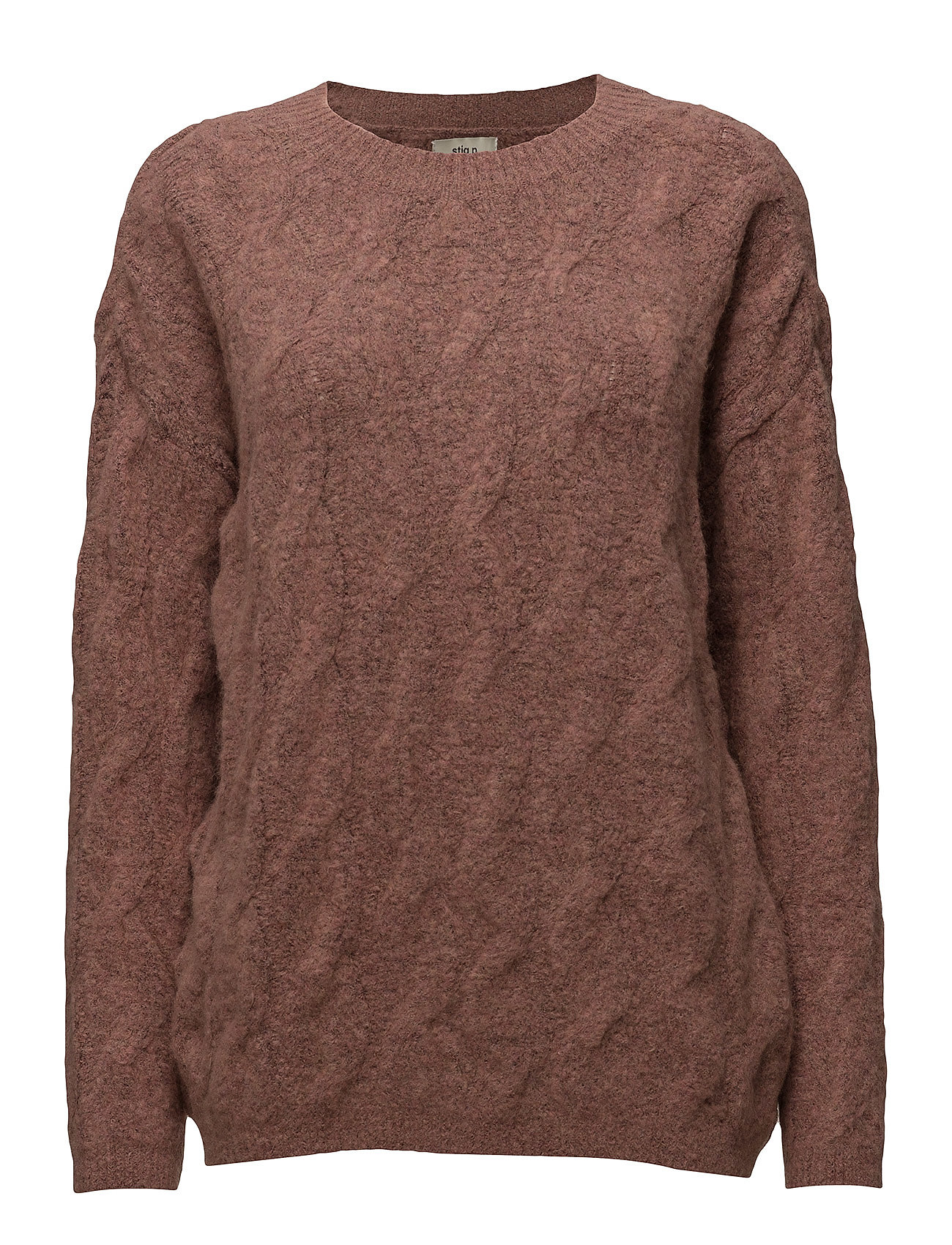 Stig P Ani Knit Sweater Gebreide Trui Roze stig p kopen in de aanbieding Stig P Ani Knit Sweater Gebreide Trui Roze stig p kopen in de aanbieding