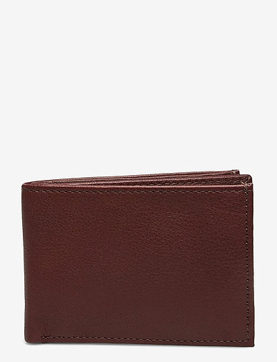 Air Wallet w/flap - portemonnaies - brown