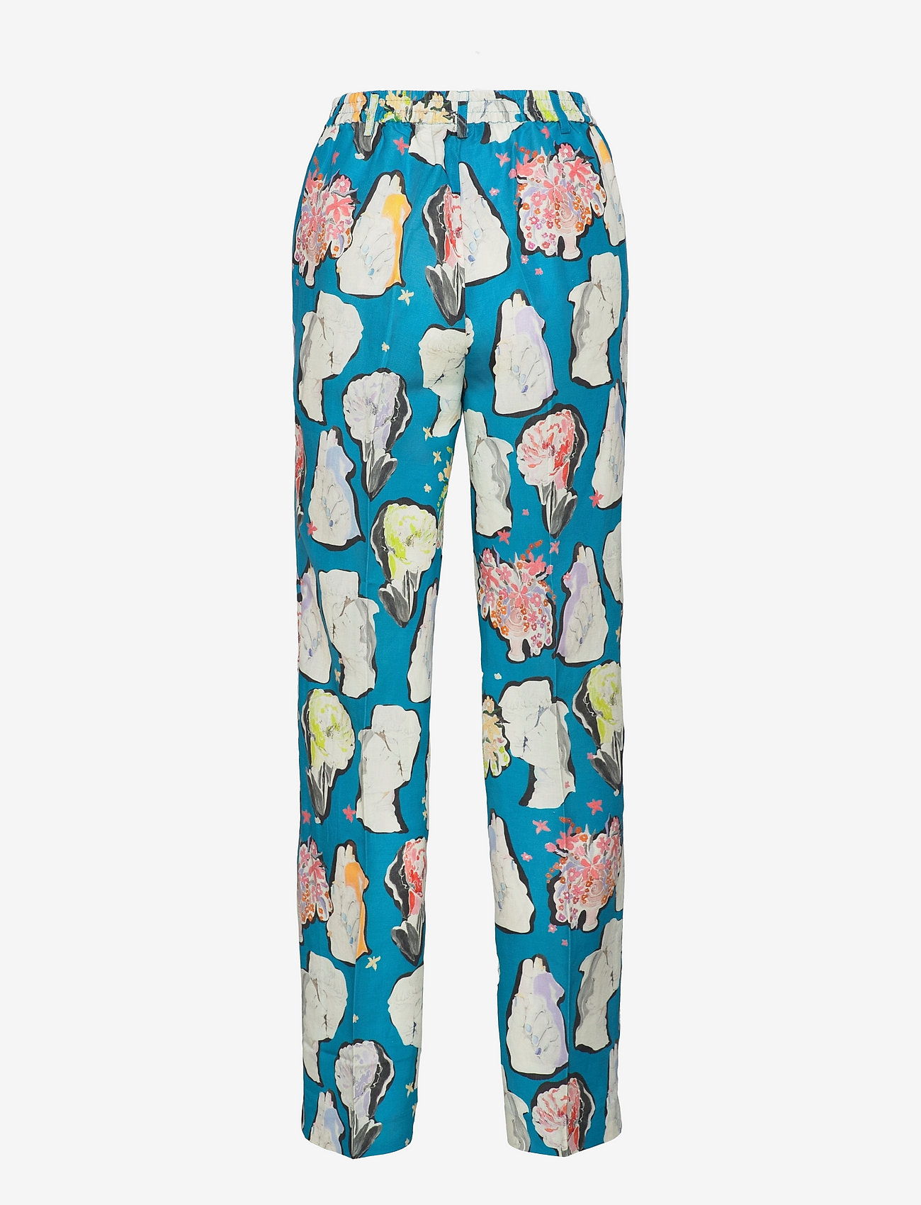 STINE GOYA - Zeina, 1241 Peace Silk Pyjama - bukser med lige ben - elements - 2