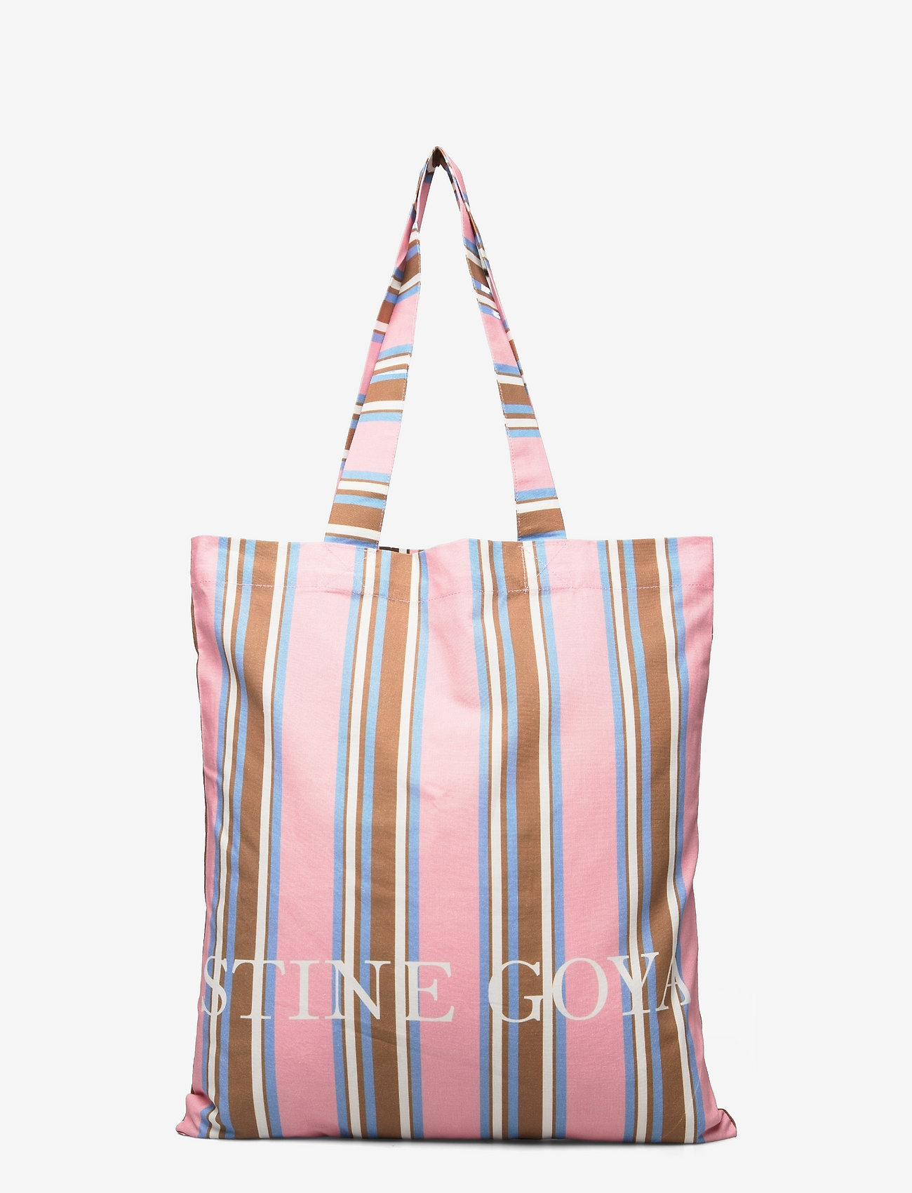 STINE GOYA - Rita, 1323 Tote Bag - tote bags - pink stripes - 0