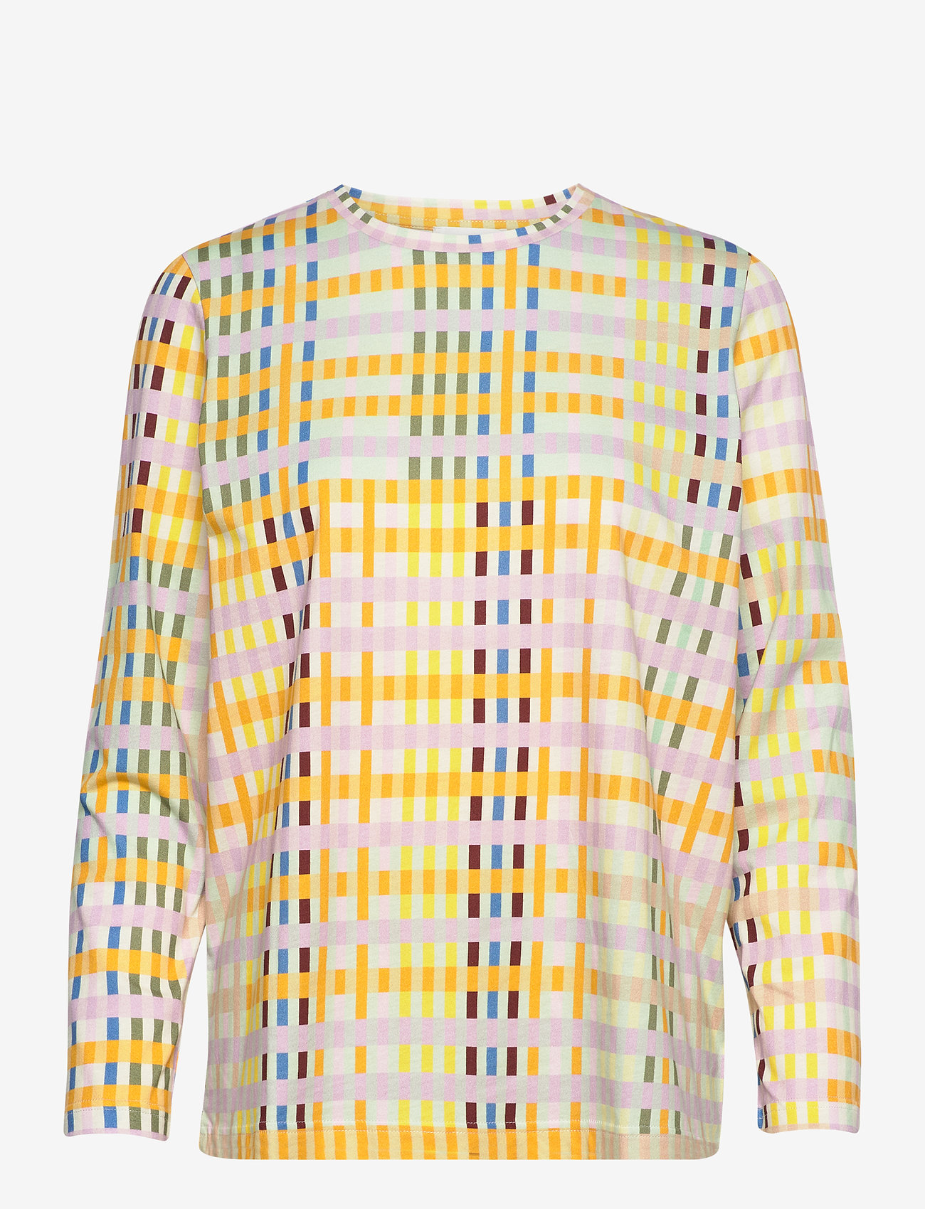 STINE GOYA - Roxanne, 1360 Light Jersey - langärmlige blusen - 2006 techno check - 0