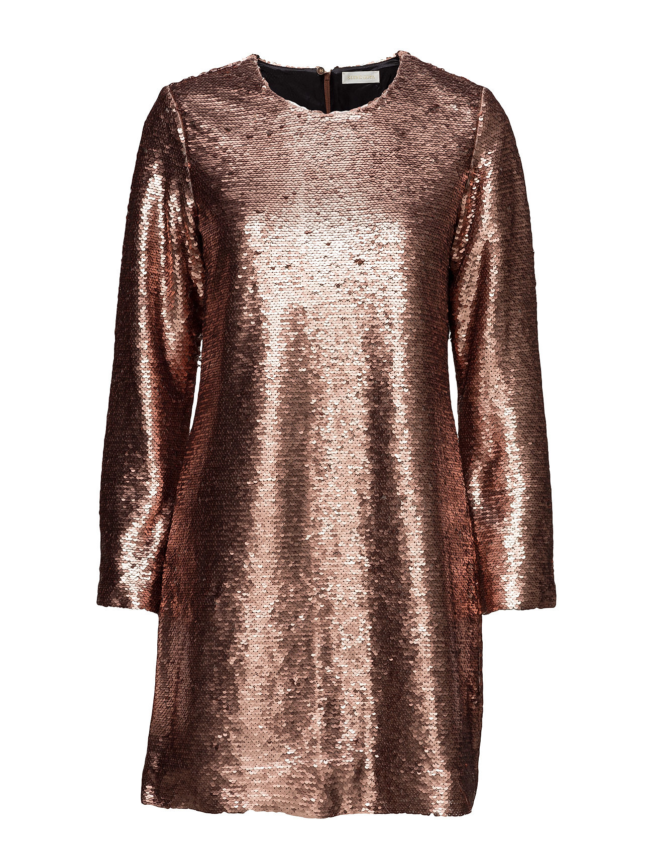 Chloe 186 Sequins Korte Jurk Bruin Stine Goya stine goya kopen in de aanbieding Chloe 186 Sequins Korte Jurk Bruin Stine Goya stine goya kopen in de aanbieding