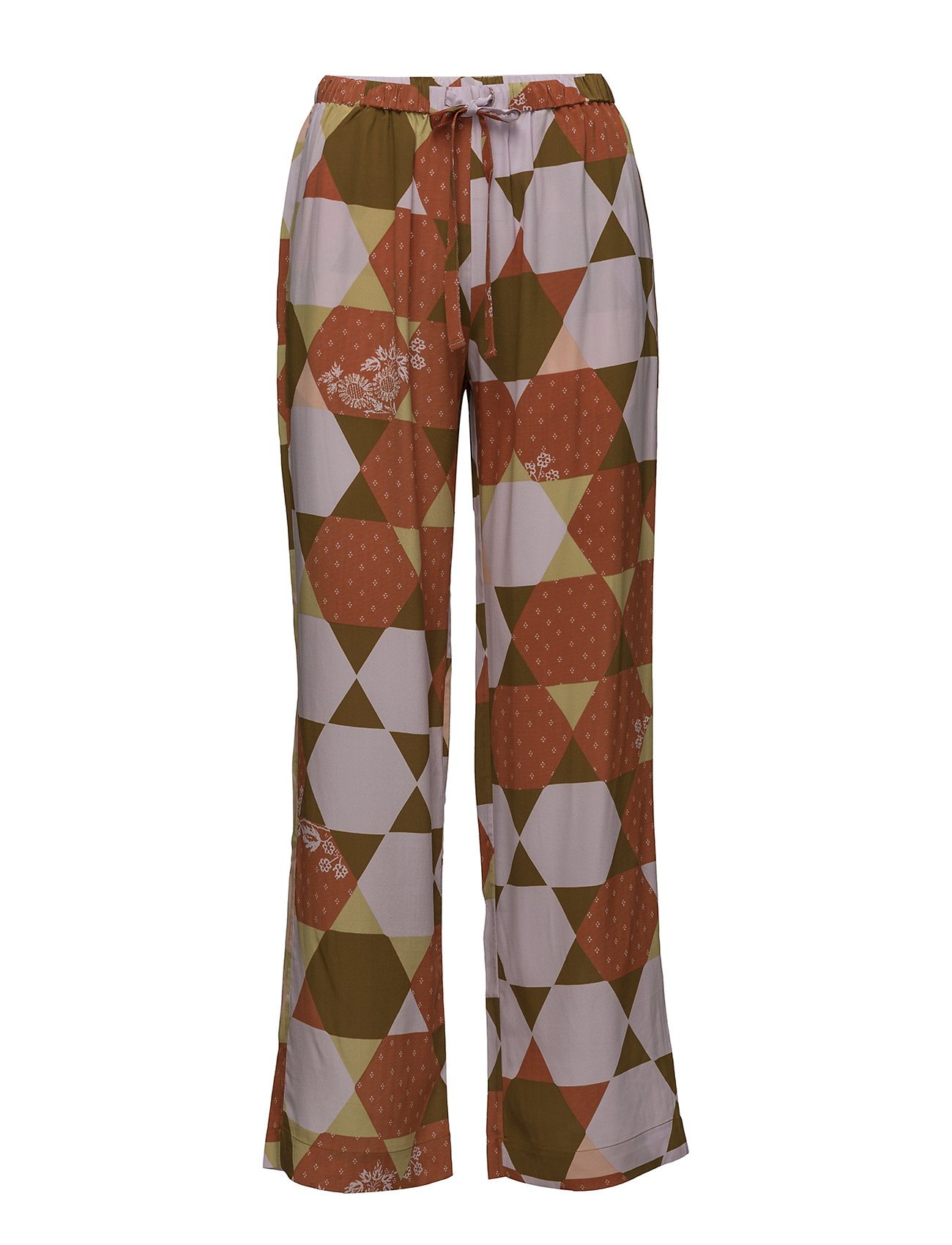 Aileen 420 Hexagons Silk Wijde Broek Multipatroon Stine Goya stine goya kopen in de aanbieding