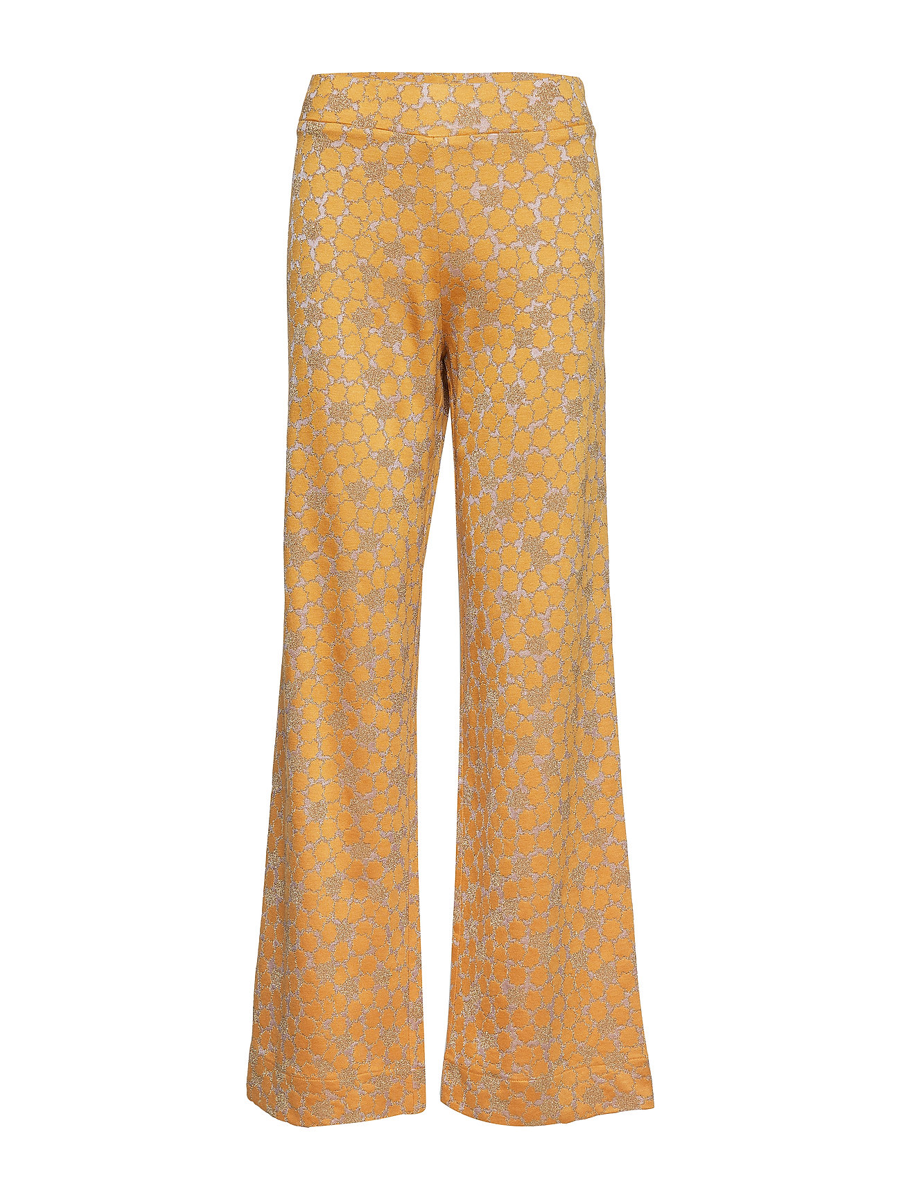 Magic 560 Mervidelux Knit Wijde Broek Geel Stine Goya stine goya kopen in de aanbieding
