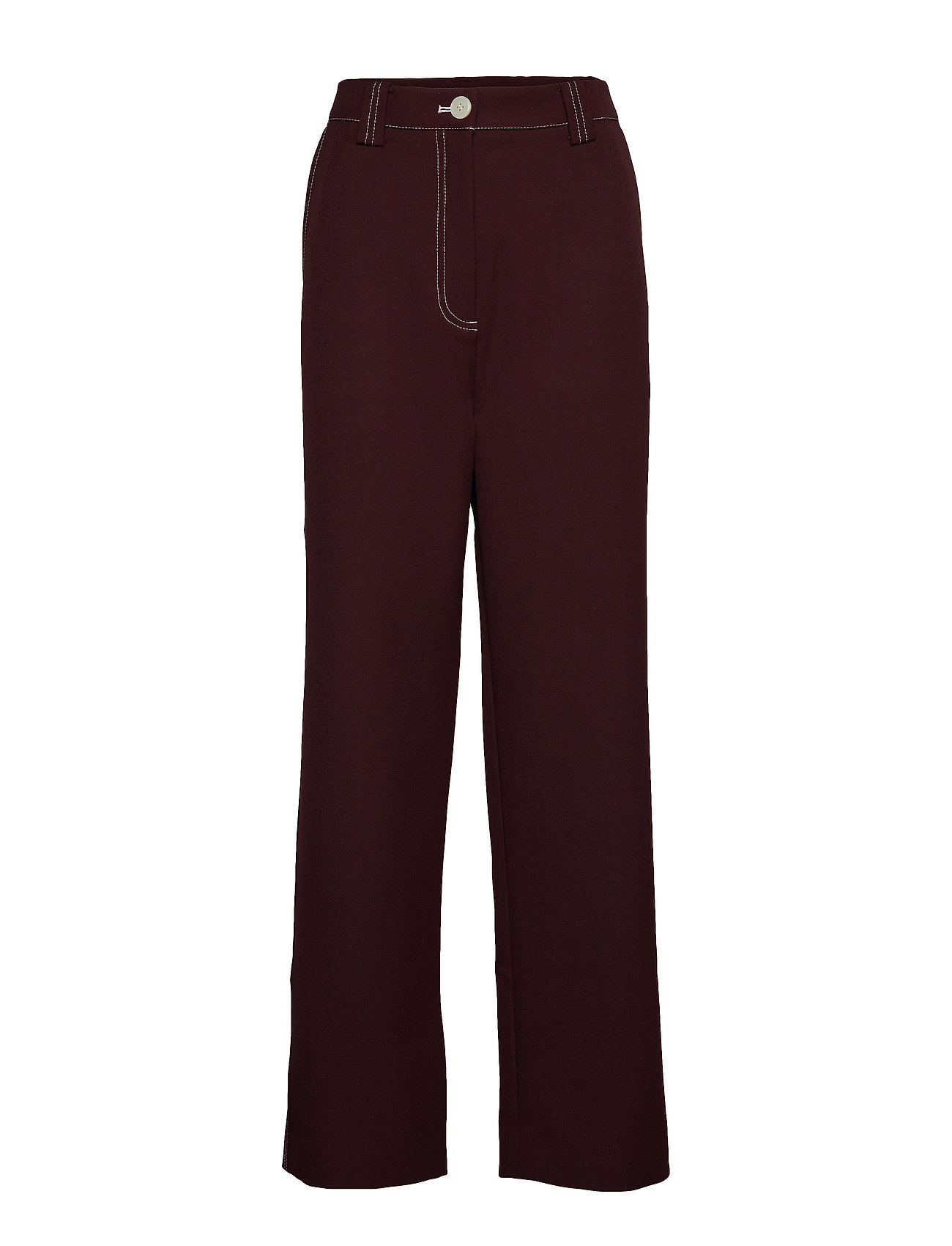 John 617 Solid Tailoring Pantalon Met Rechte Pijpen Rood Stine Goya stine goya kopen in de aanbieding John 617 Solid Tailoring Pantalon Met Rechte Pijpen Rood Stine Goya stine goya kopen in de aanbieding