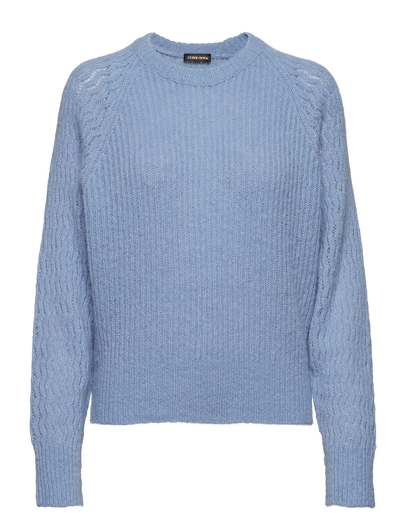Jack 583 Fluffy Knit Gebreide Trui Blauw Stine Goya stine goya kopen in de aanbieding