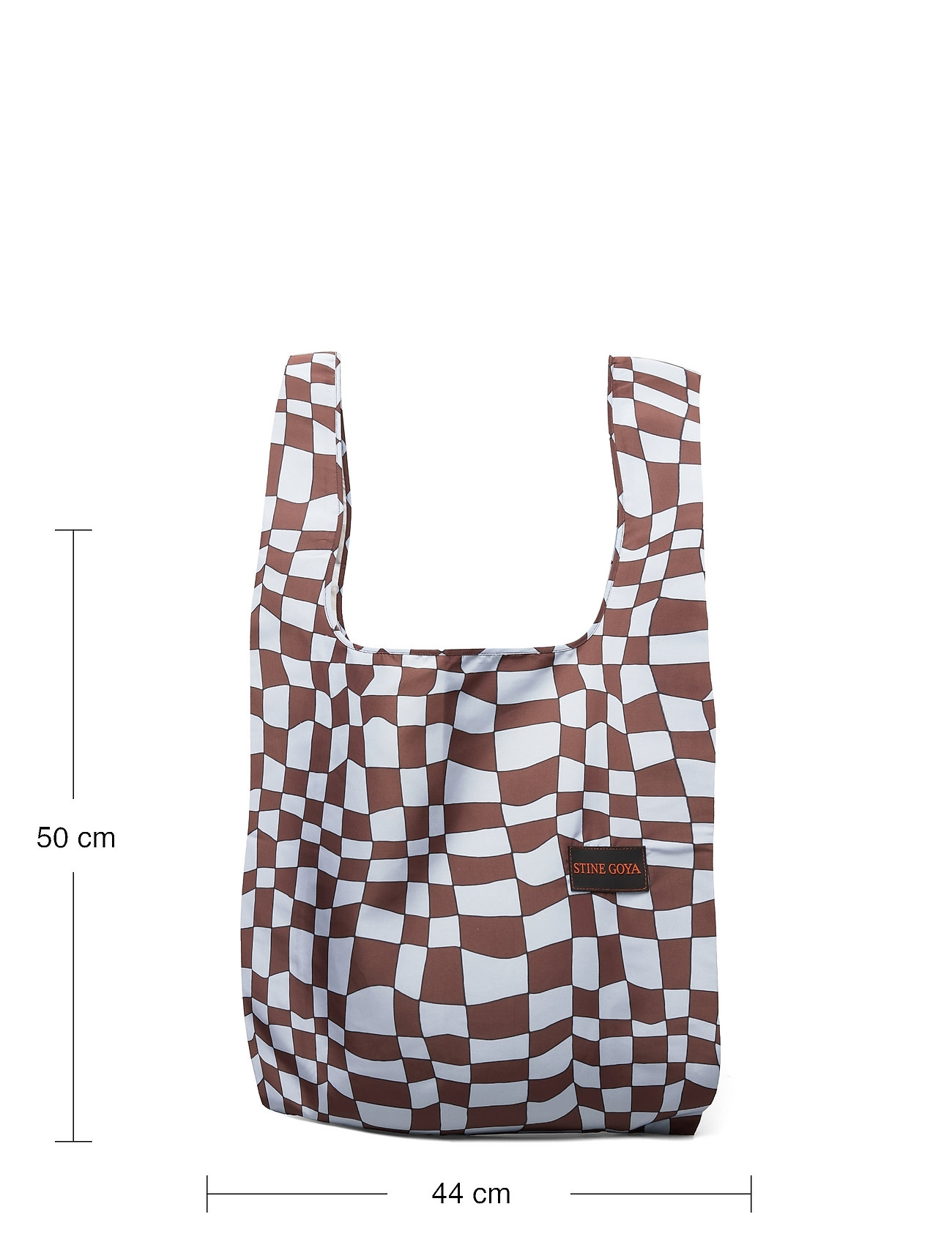 STINE GOYA - Idunn, 1322 Nylon Bags - tote bags - wonky check - 4