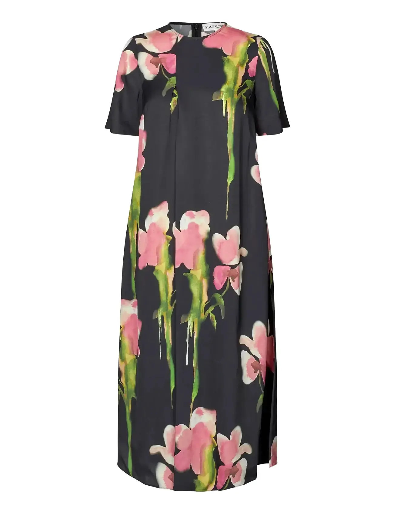 STINE GOYA 2263 Dry Viscose, Flowy Kurz Sleev Schwarz - XS - Damen