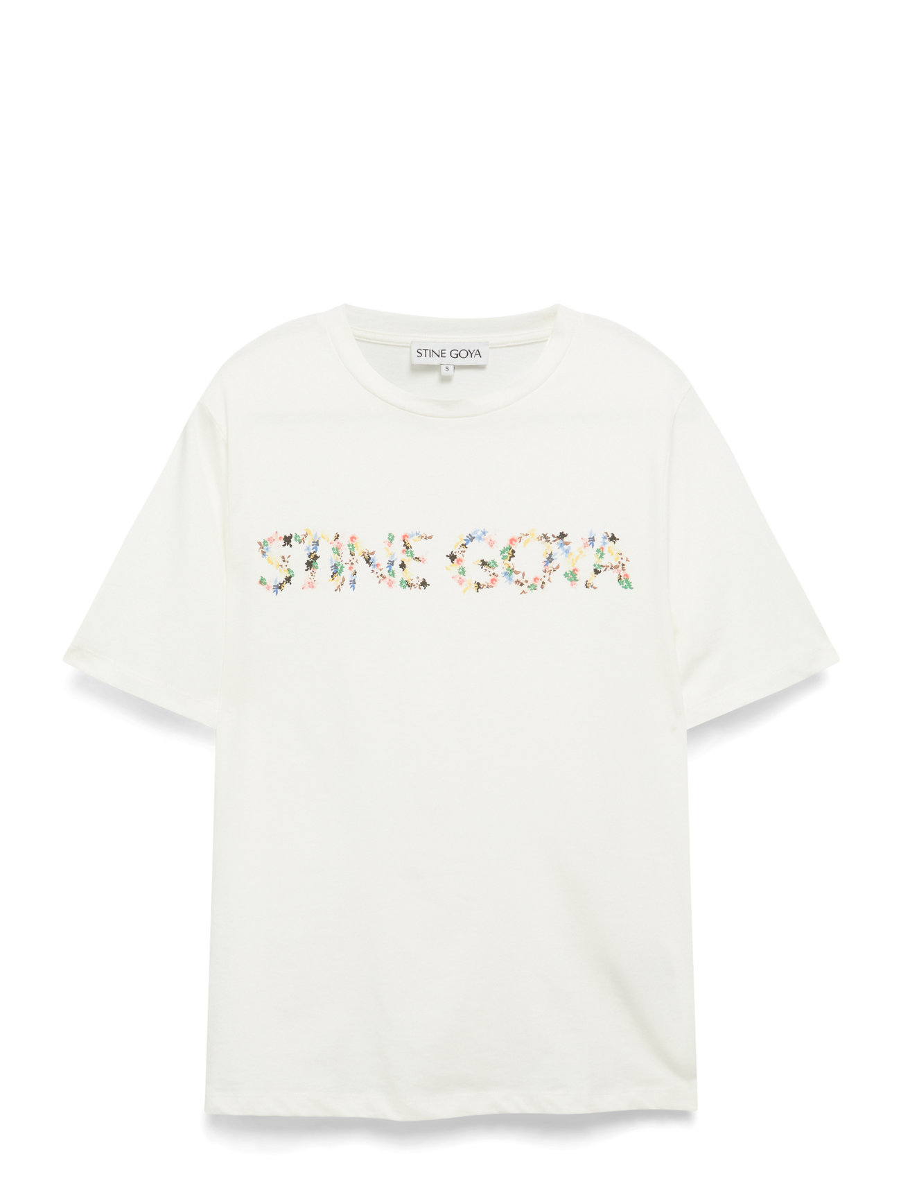 STINE GOYA 2243 Light Jersey, Short Sleeve T-S, S, White, T-Shirts & Toppe > Kortærmede, Dame