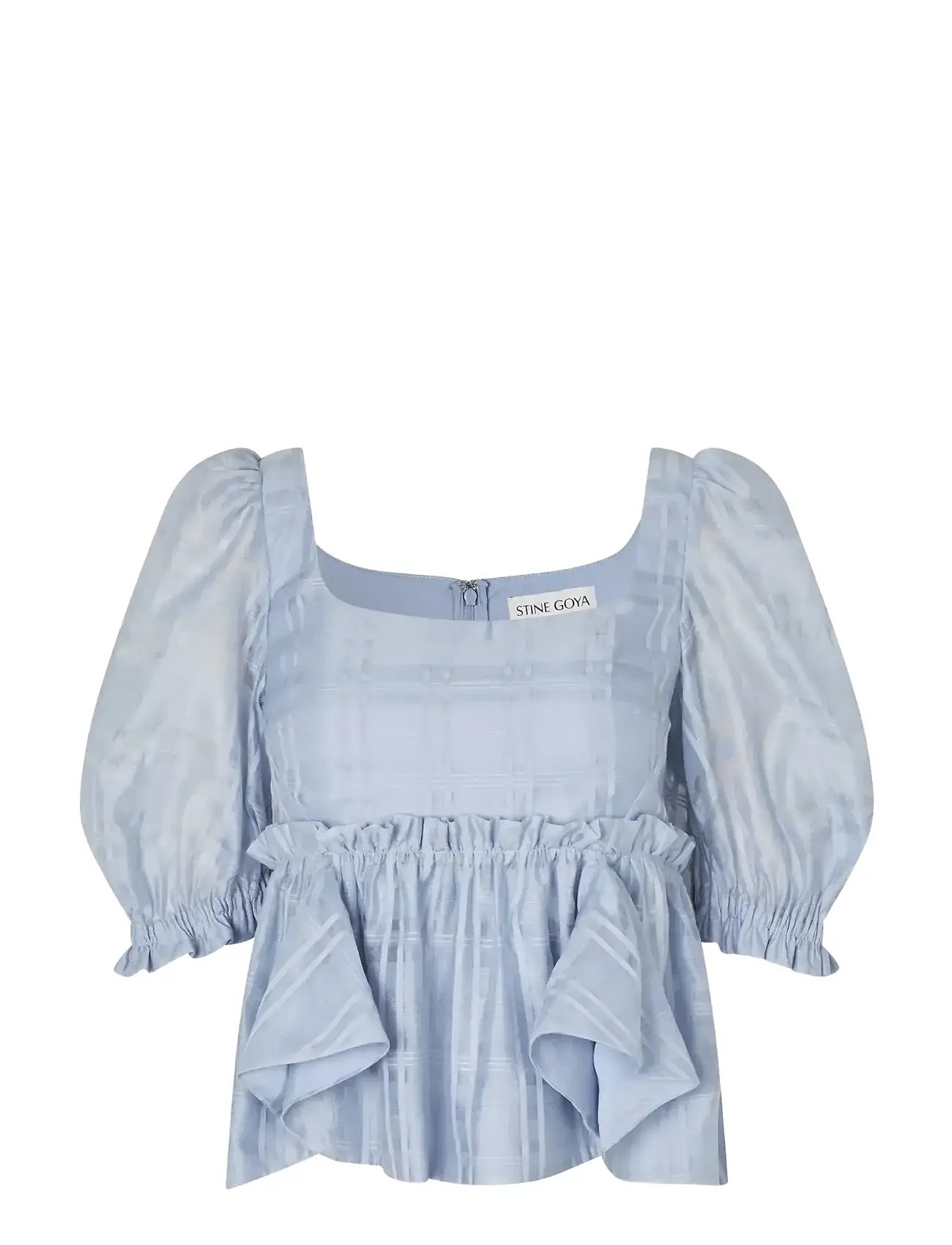 STINE GOYA 2441 Sheer Organza Plaid, Sheer Ruf Lila - XS - Damen