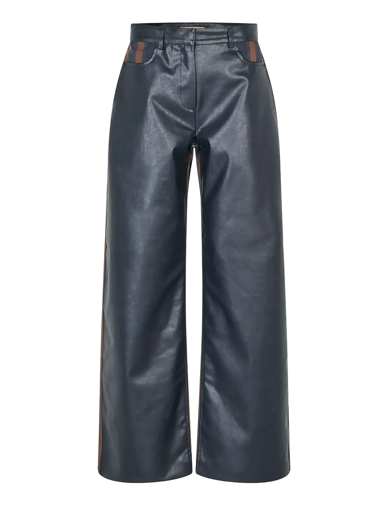 STINE GOYA 2387 Baumwolle Drill / Faux Leder, H Schwarz - S - Damen
