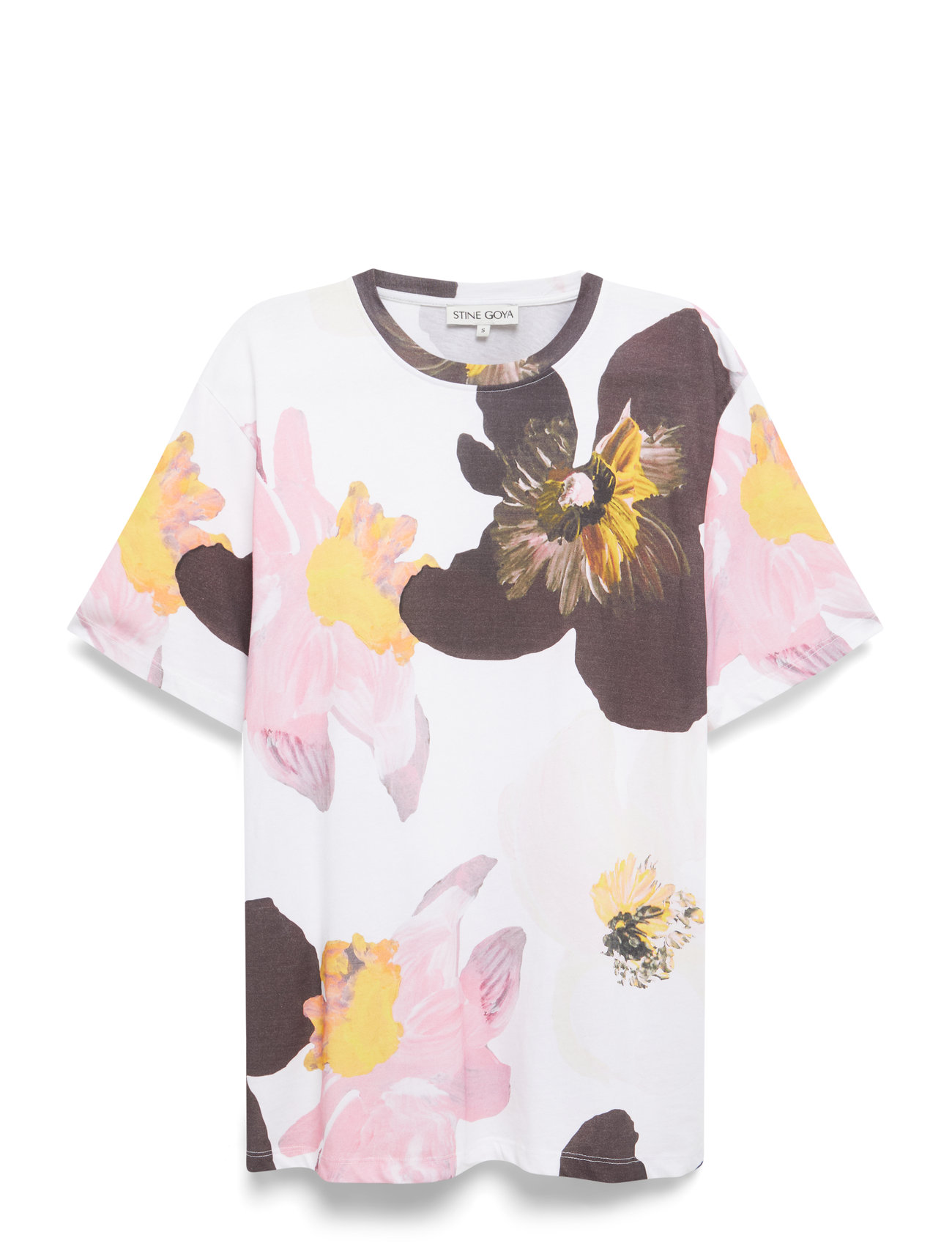 STINE GOYA 2243 Light Jersey, Short Sleeve T-S, XL, White, T-Shirts & Toppe > Kortærmede, Dame
