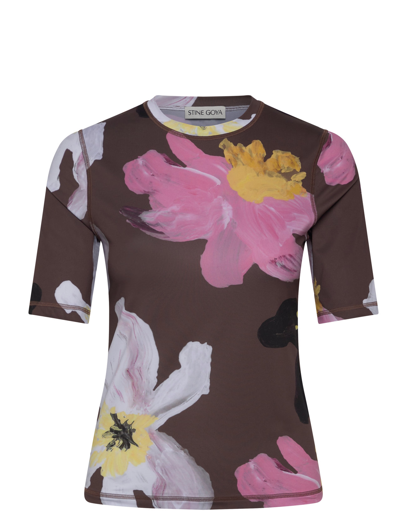 【STINE GOYA】ガラベスト Stine Goya Isha sequin-embellished Tunic Top | Purple | FARFETCH