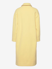 STINE GOYA - Mandala, 1318 Wool Outerwear - wollmäntel - pastel yellow - 2