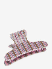 STINE GOYA - Crocodile, 1339 Accessories - haarspeldjes - pink stripes - 2