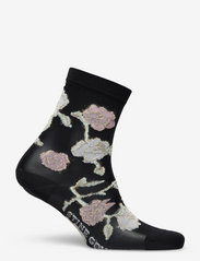 STINE GOYA - Iggy, 1336 Lurex Transparent Socks - strümpfe - flowers - 1