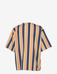 STINE GOYA - Katalina, 1293 Allover Tee - t-shirts & tops - brown stripes - 2