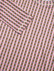 STINE GOYA - Juno, 1333 Top - t-shirts & tops - gingham pink - 3