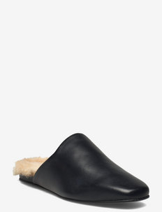 Samiga Leather, 1353 Slipper - sko - black