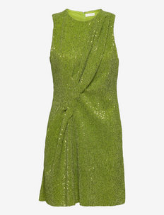 Louiza, 1365 Lurex Sleek - krótkie sukienki - 1710 lime glitter