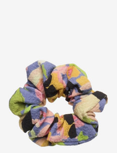 Scrunchy, 1429 Structure Stretch - matu gumijas - teatime floral