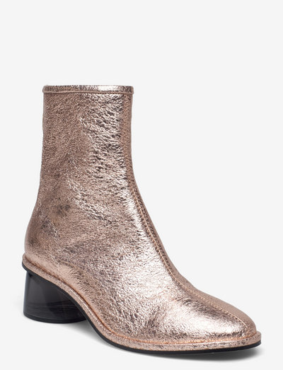 Allison, 1348 Metallic Boots - stiefeletten mit absatz - pink