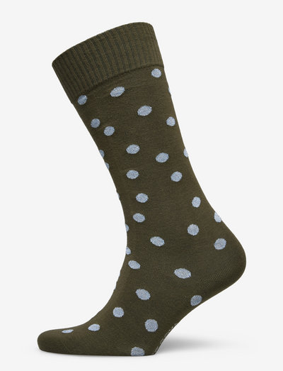 Lenit, 1334 Cotton Socks - strümpfe - blue dots
