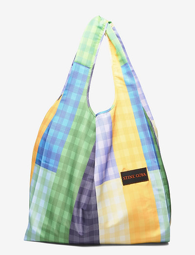 Idunn, 1461 Nylon Bags - tote bags - picnic check