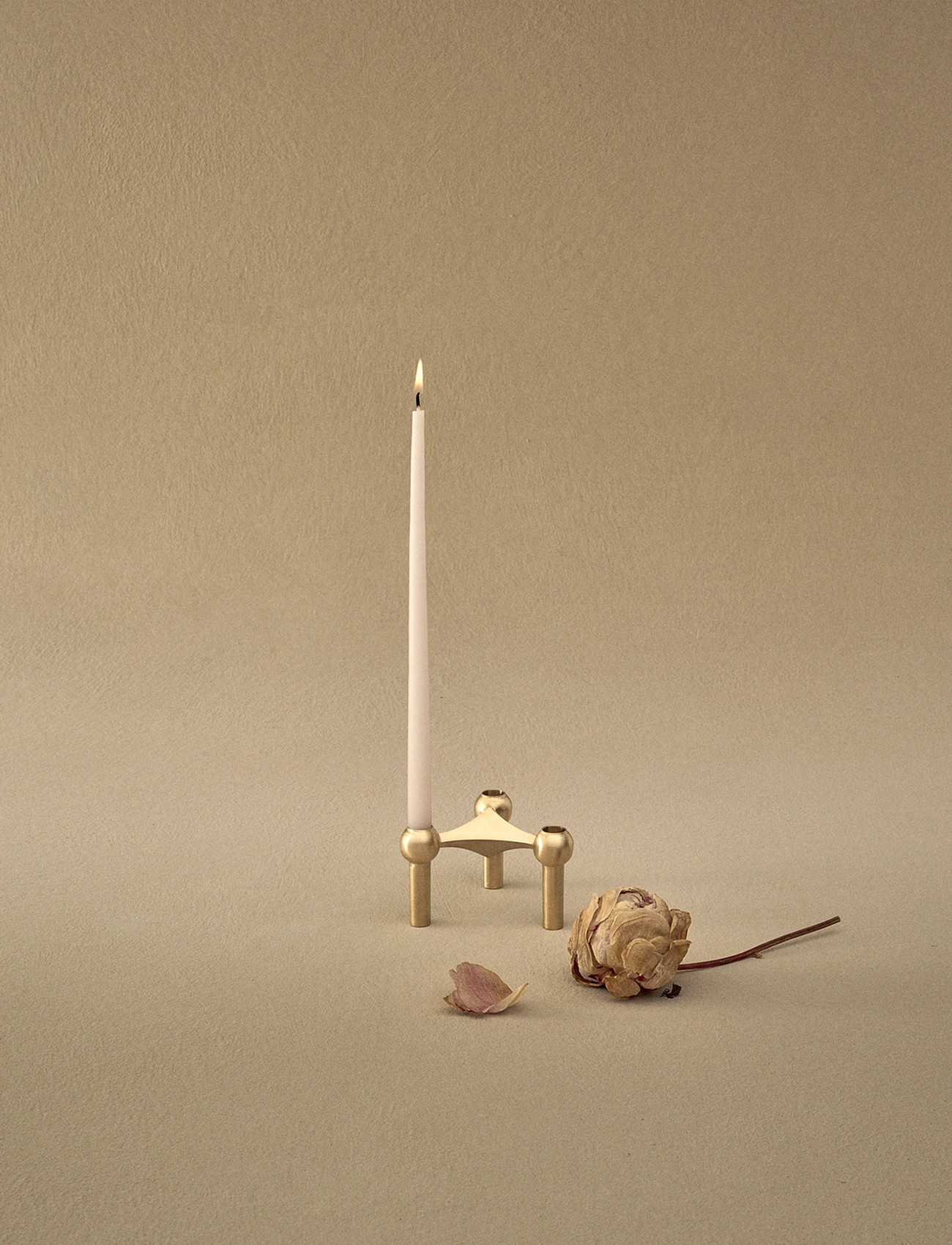 STOFF Nagel Stoff Nagel Taper Candles By Ester & Erik (Box W/6 Pcs), 29X1.3 cm, Pink, Stearinlys > Søjlelys, Unisex