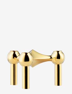 STOFF Nagel candle holder - julpynt - brass