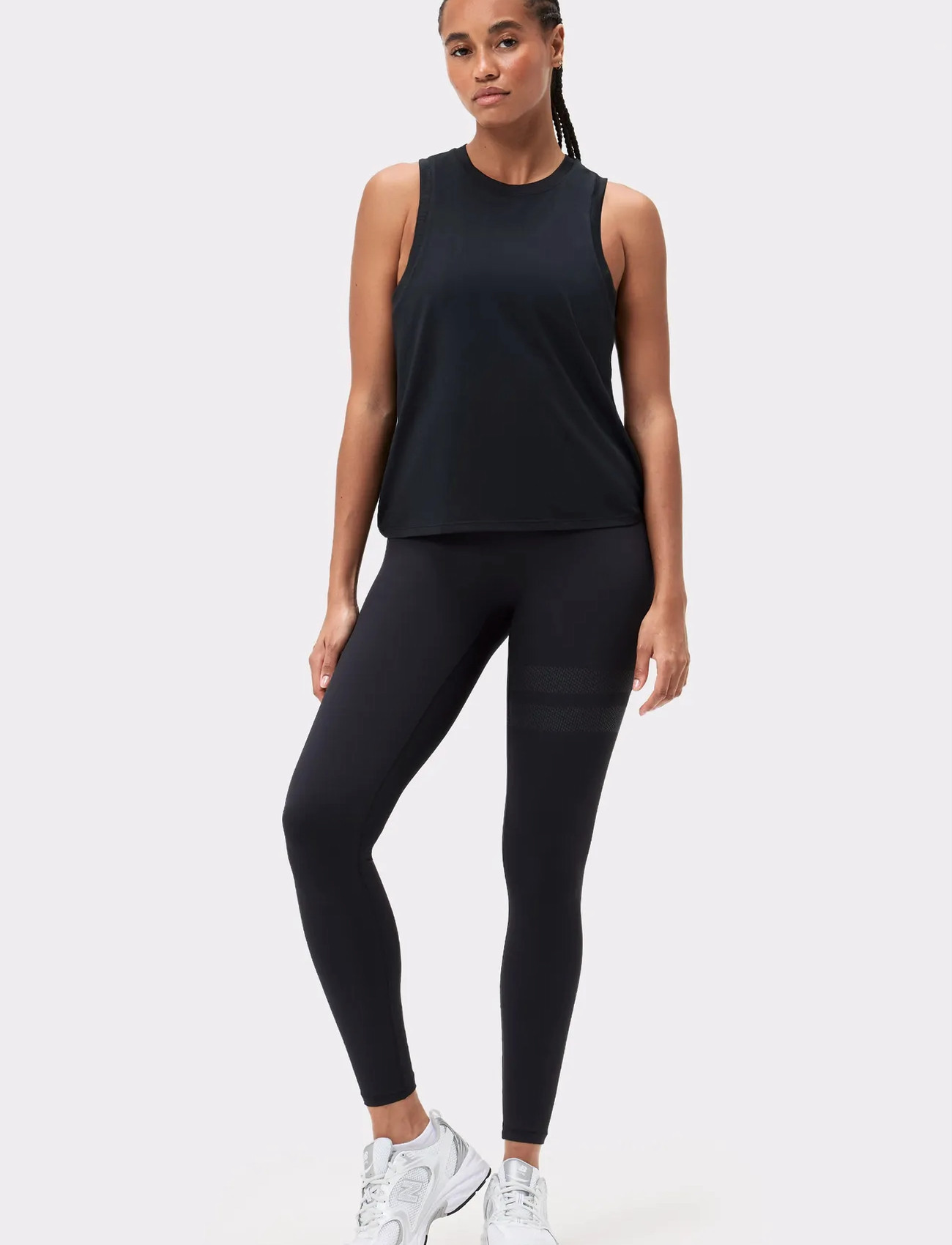 STRONGER Relaxed Tank, L, Black, Sports Overdele & T-shirts > Sport Tank Overdele, Dame