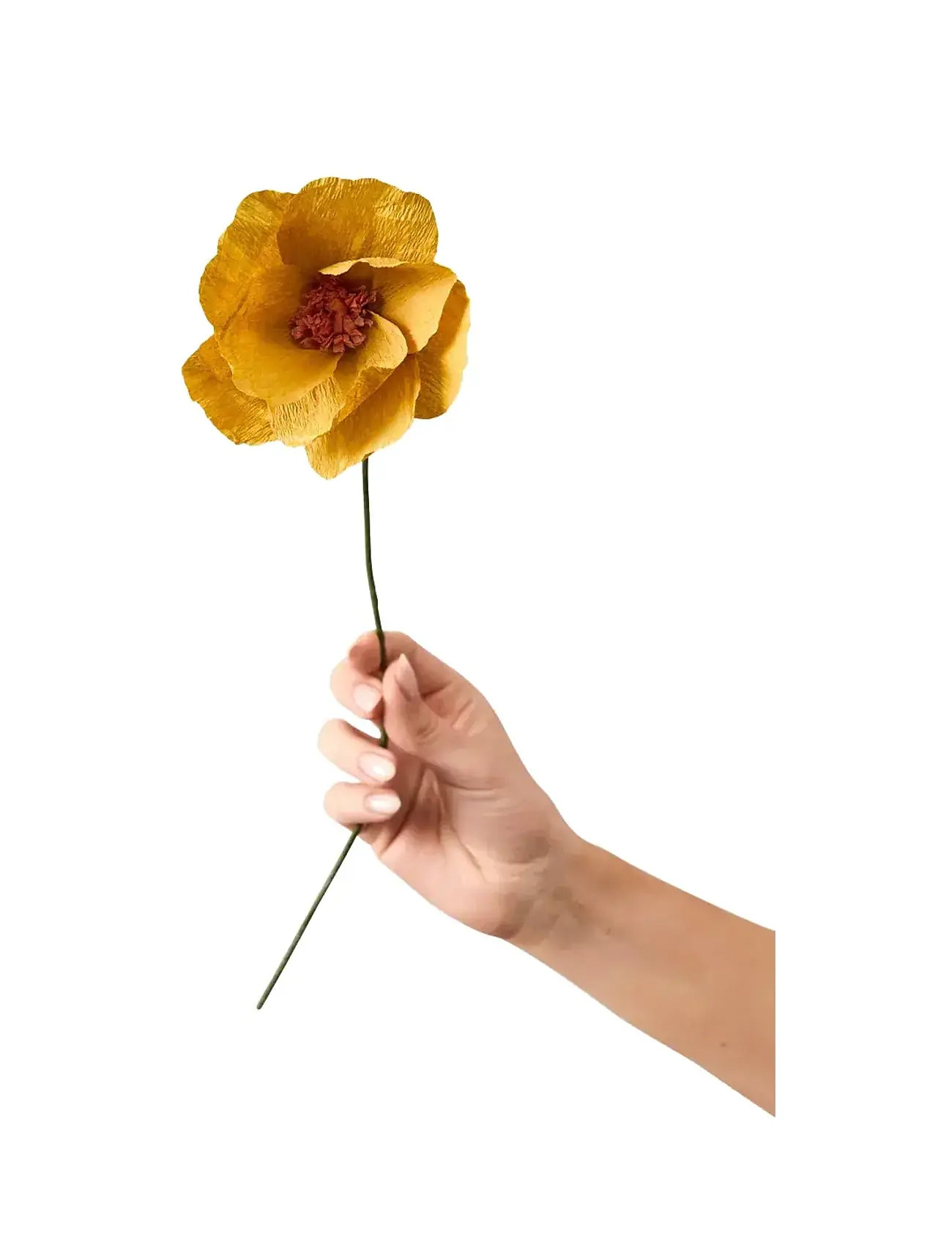 STUDIO ABOUT Paper Flower Gelb - One Size - Unisex