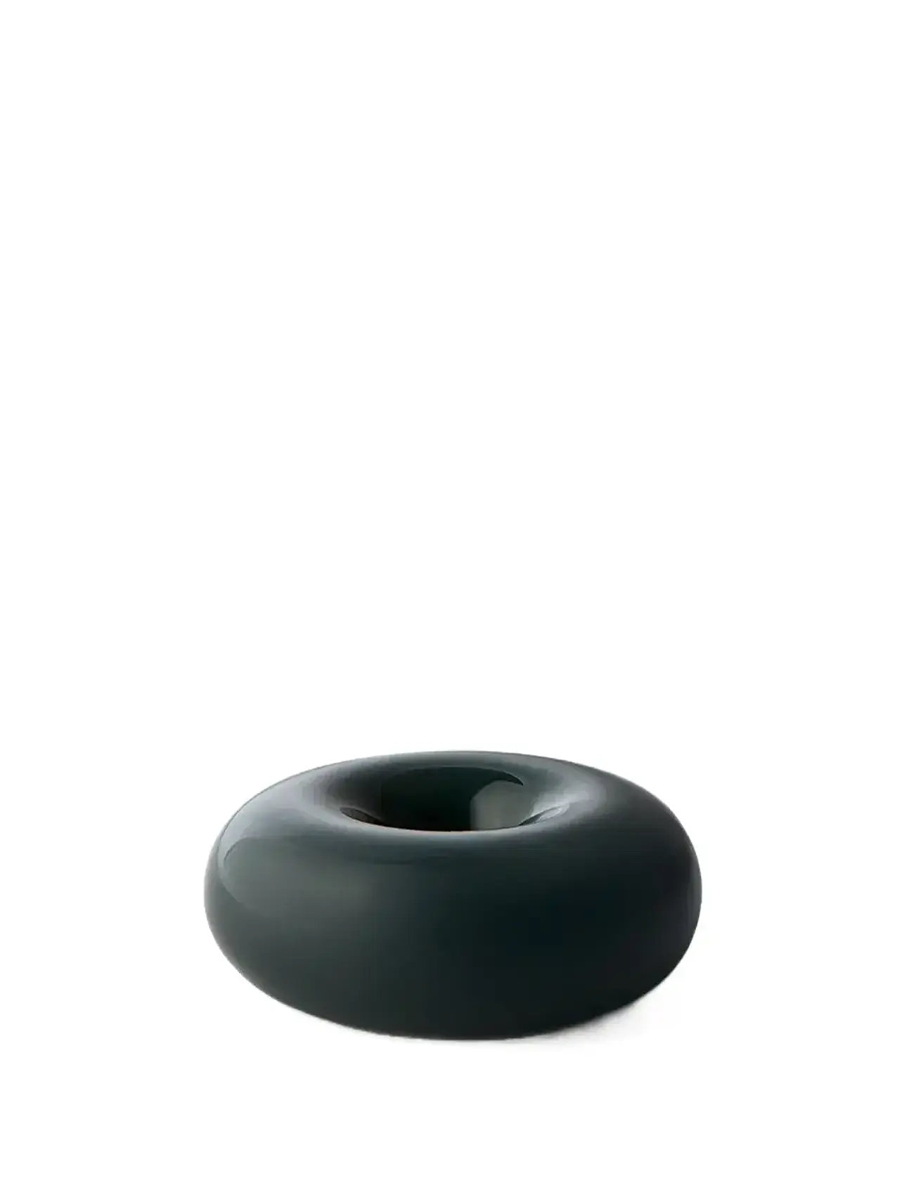 STUDIO ABOUT Bob Candle Holder, Klein, Dunkel Grün Grün - Ø 10.5 CM - Unisex